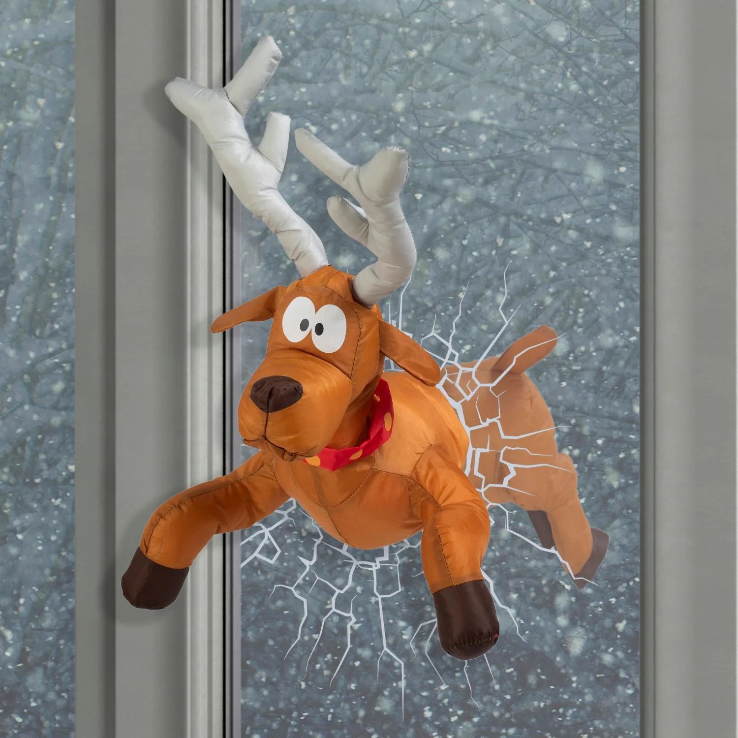 Crashing Reindeer & Santa Set