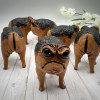 Last Day Promotion 48% OFF - Grumpy Black African Rain Frog Figurine