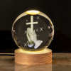 🎁 Hot Sale-3D Laser Engraving Crystal Ball Faithlight