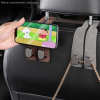 TwinHook Leather Car Headrest Hangers