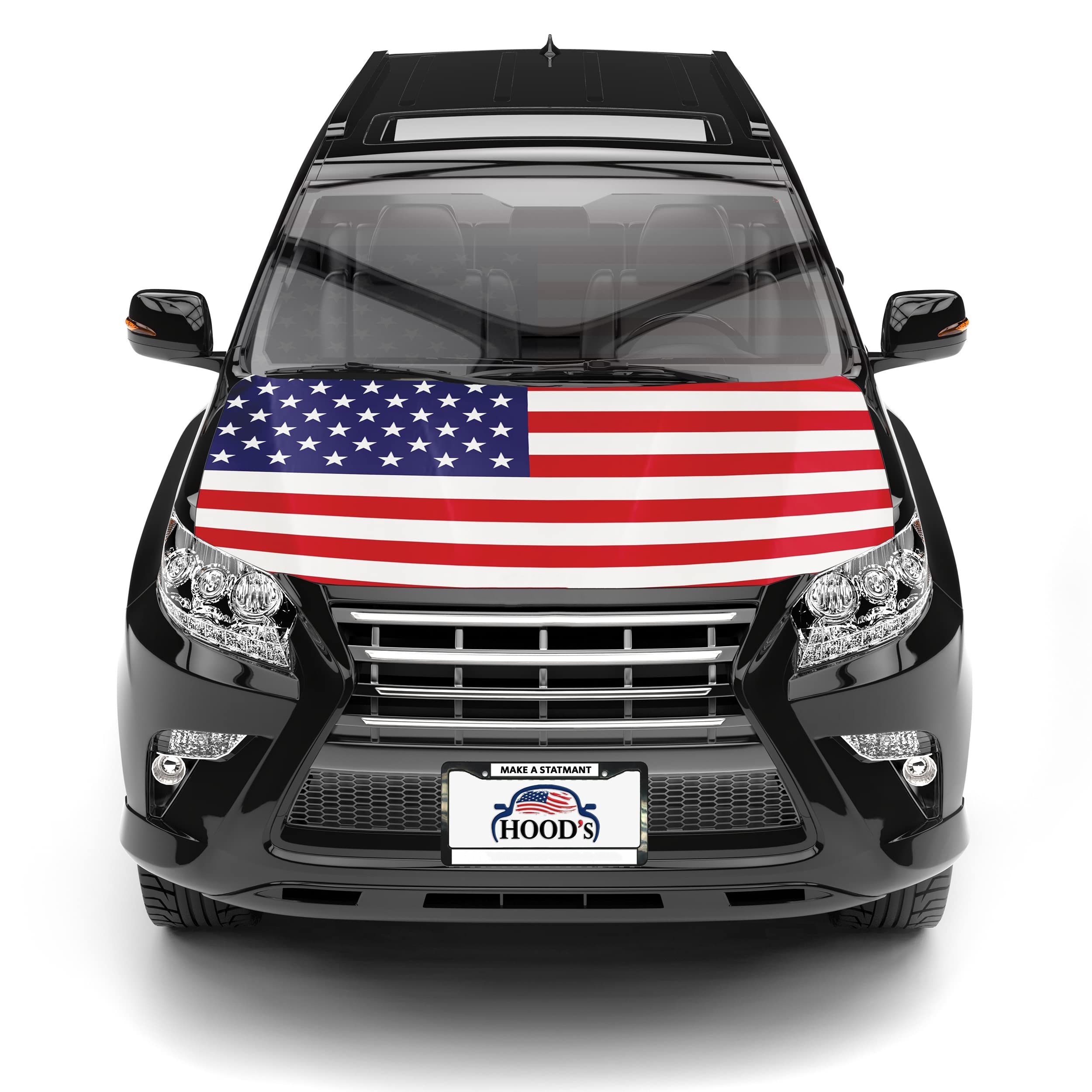 🔥American Flag Car Hood Cover