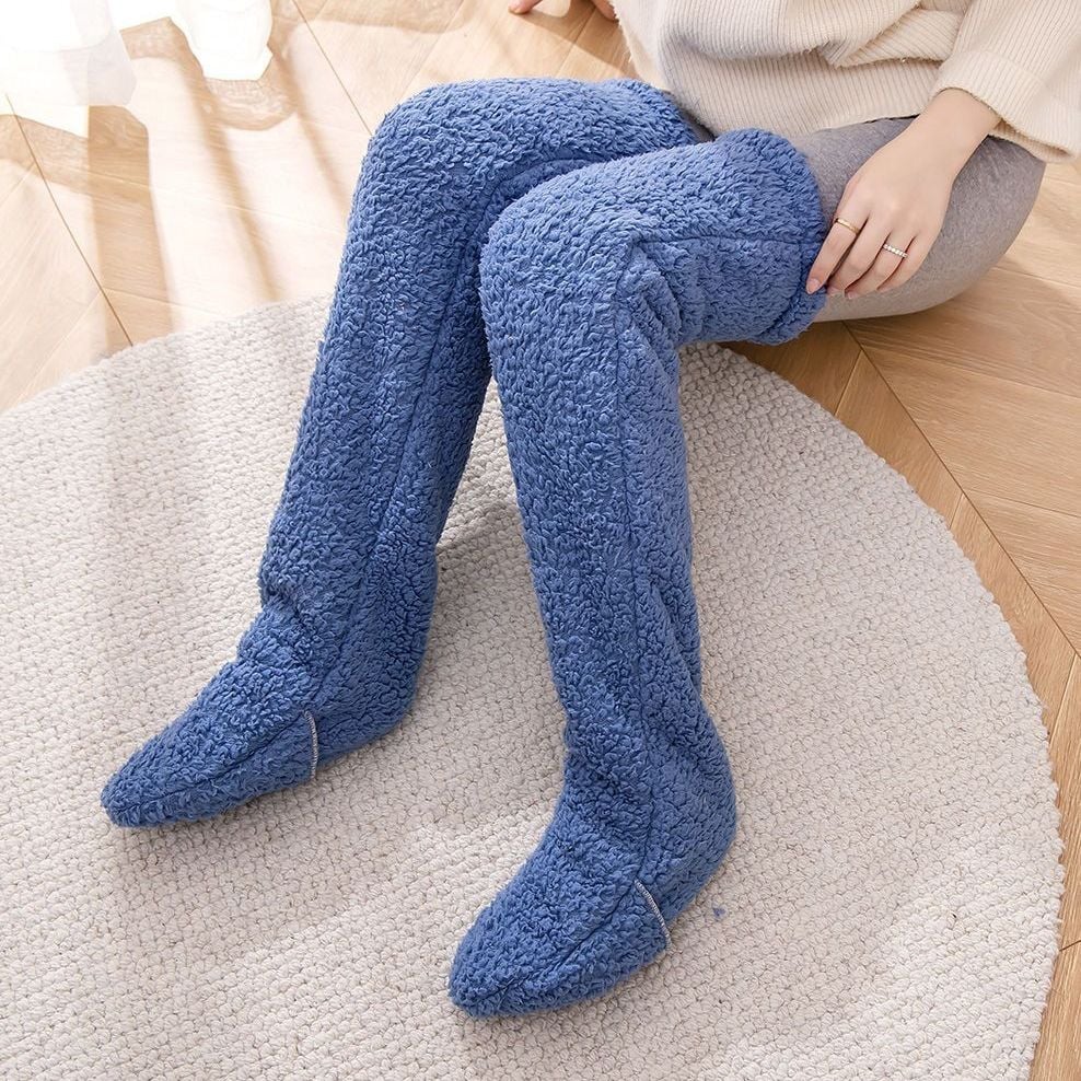 (🌲EARLY CHRISTMAS SALE - 49% OFF) Over Knee Fuzzy Plush Stockings