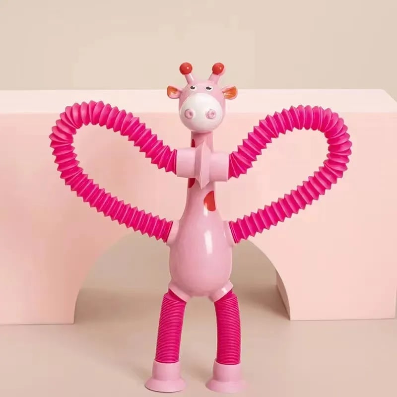 Limited Time Sale 70% OFF🎉 Suction Cup Pop Tube Giraffe Toys, Puzzle Toys, BUY 3 GET 2 FREE NOW