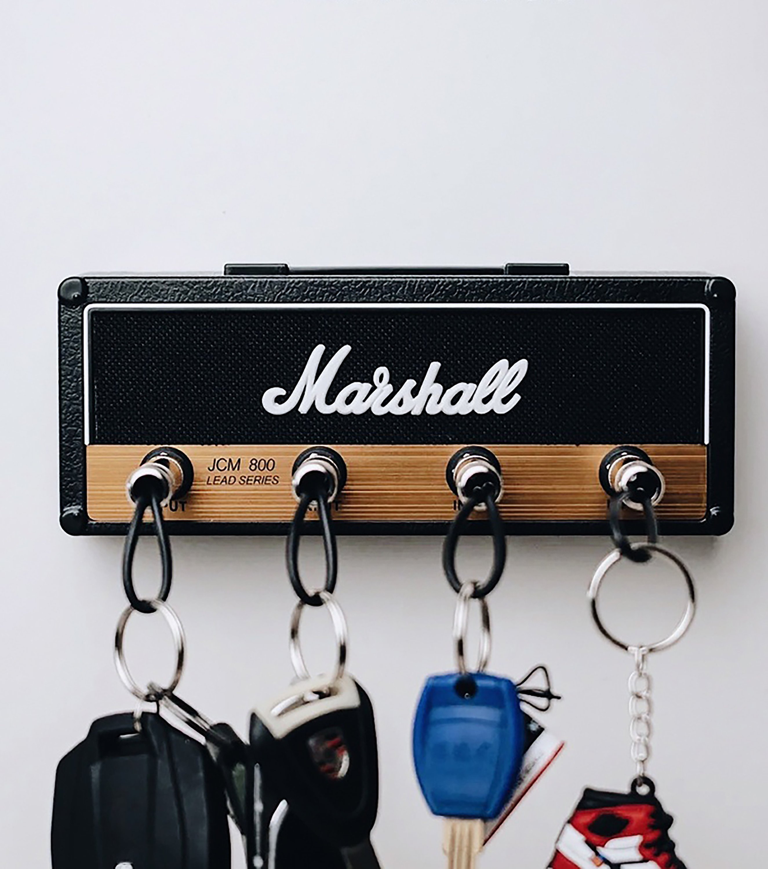 🌲EARLY CHRISTMAS SALE - 50% OFF🎸🔑Musical Jack Rack Key Holder-Guitarist's Key Organizer