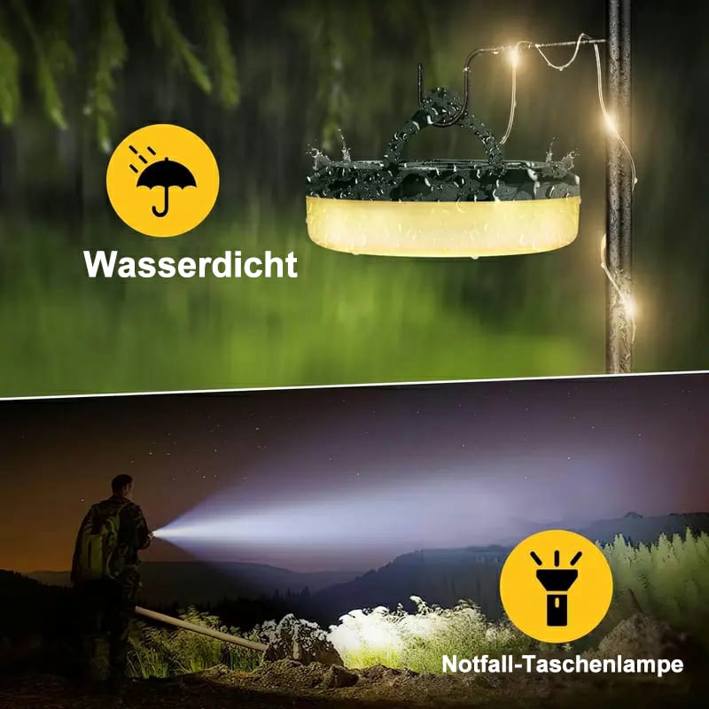 🔥Letzter Tag: 49% Rabatt🔥Außenbeleuchtung Camping Laterne Rolle Atmosphäre Licht
