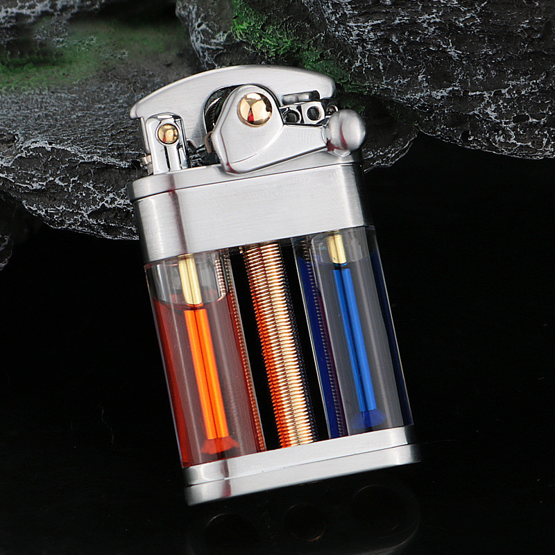 Double Tube Long Lasting Butane Lighter