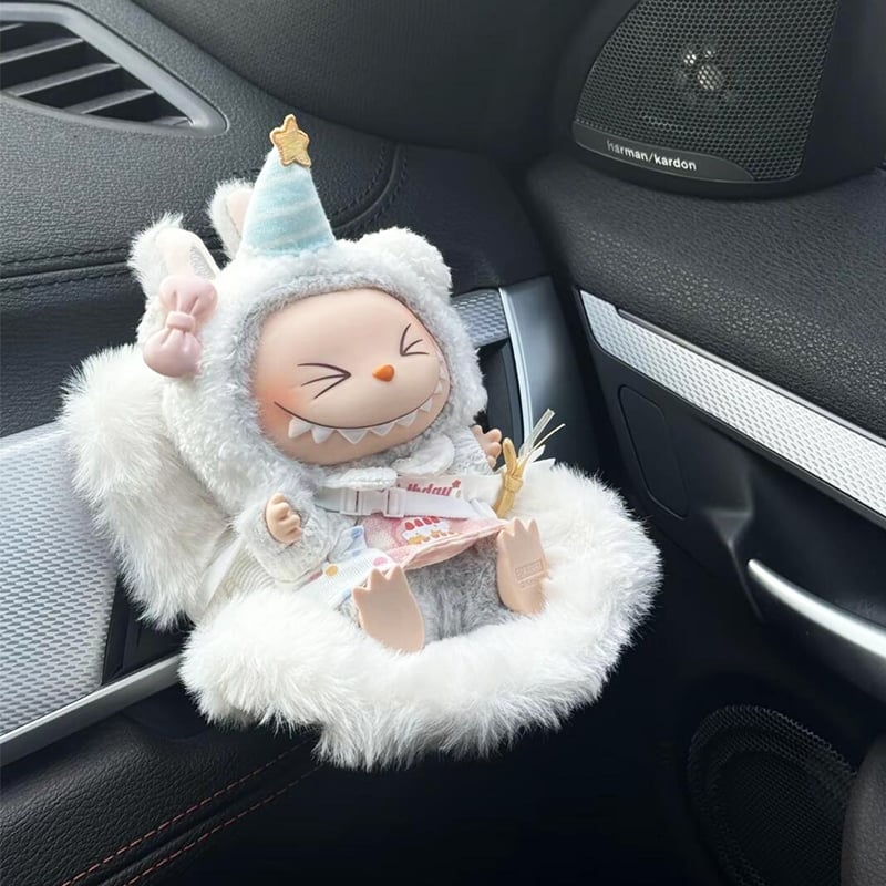 🎁TikTok Last Day Sale - 70% OFF🎉Adorable Plush Car Vent Doll Seat – Perfect for Collectors