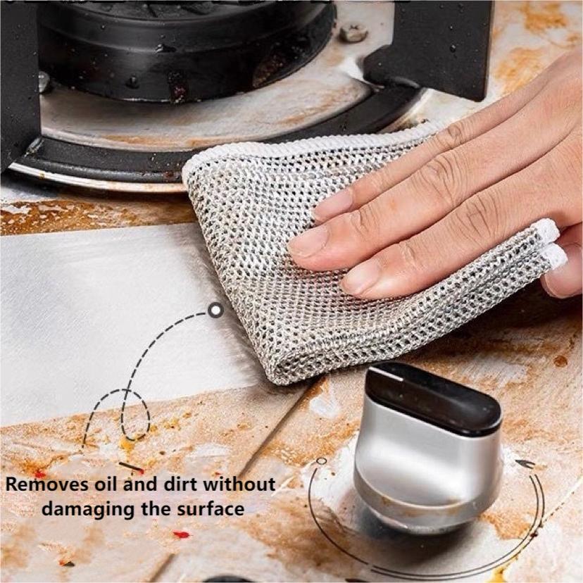 (🌲Early Christmas Sale - 49% OFF) Multipurpose Wire Miracle Cleaning Cloth