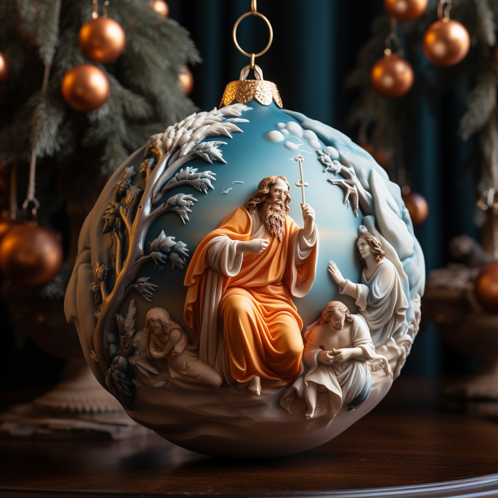 (🌲Early Christmas Sale- 50% OFF) Nativity Christmas ornament