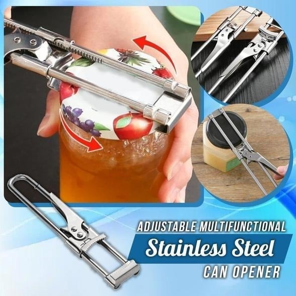 🔥Last Day Promotion 50% OFF🔥Adjustable Multifunctional Stainless Steel Bottle Opener