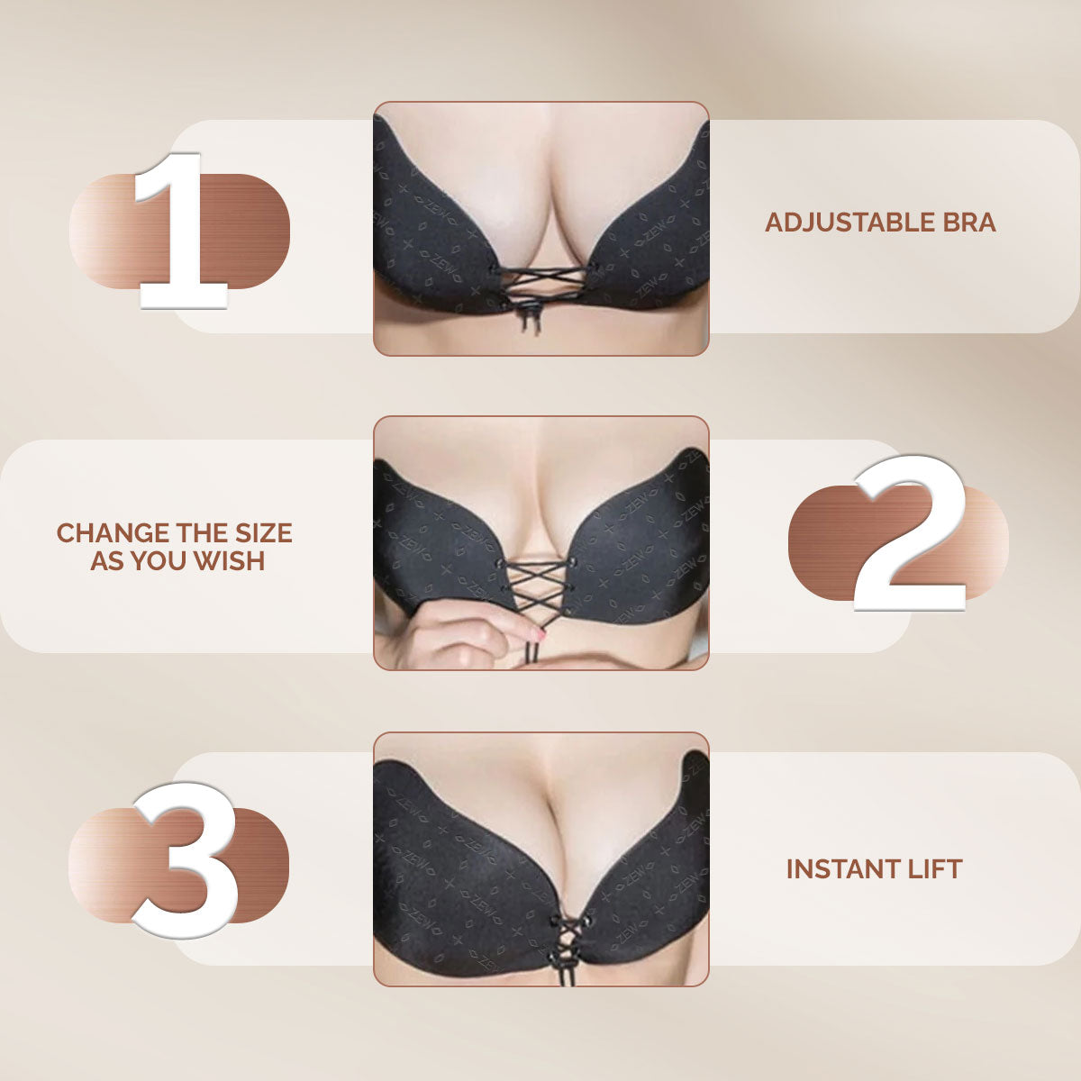 <strong>🔥Last Sale 70% OFF</strong> - BRAS™ NanoLift Adhesive Bra ✨