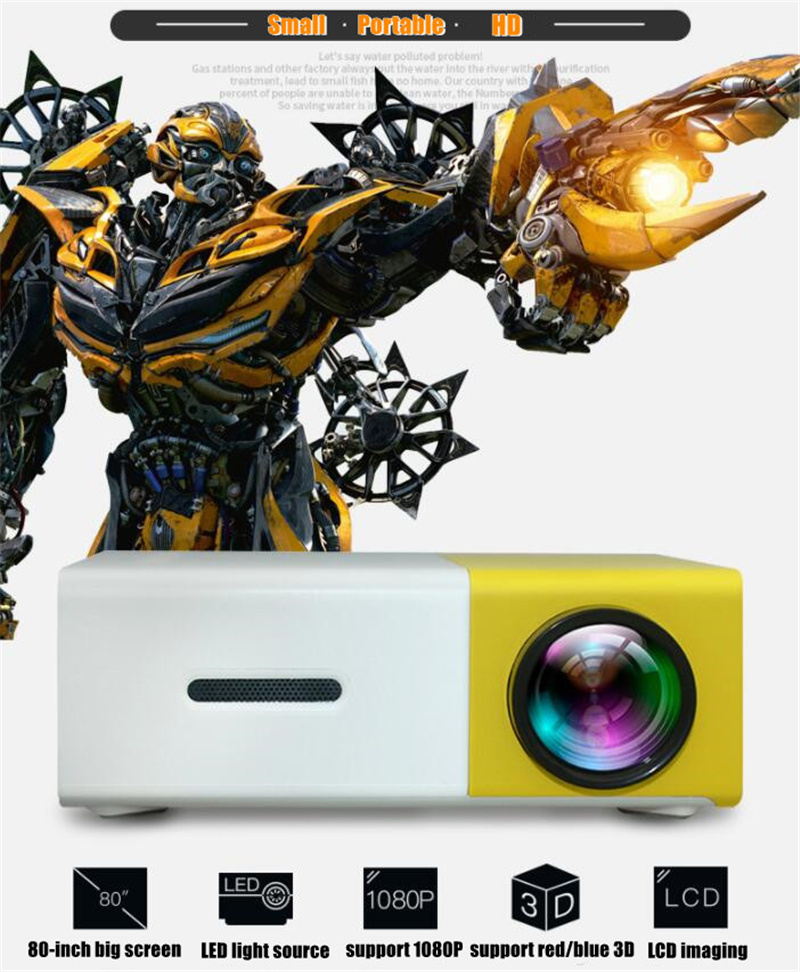 🔥Last Day Promotion 50% OFF🔥80 Inch LED MINI Projector HD(✈FREE SHIPPING)