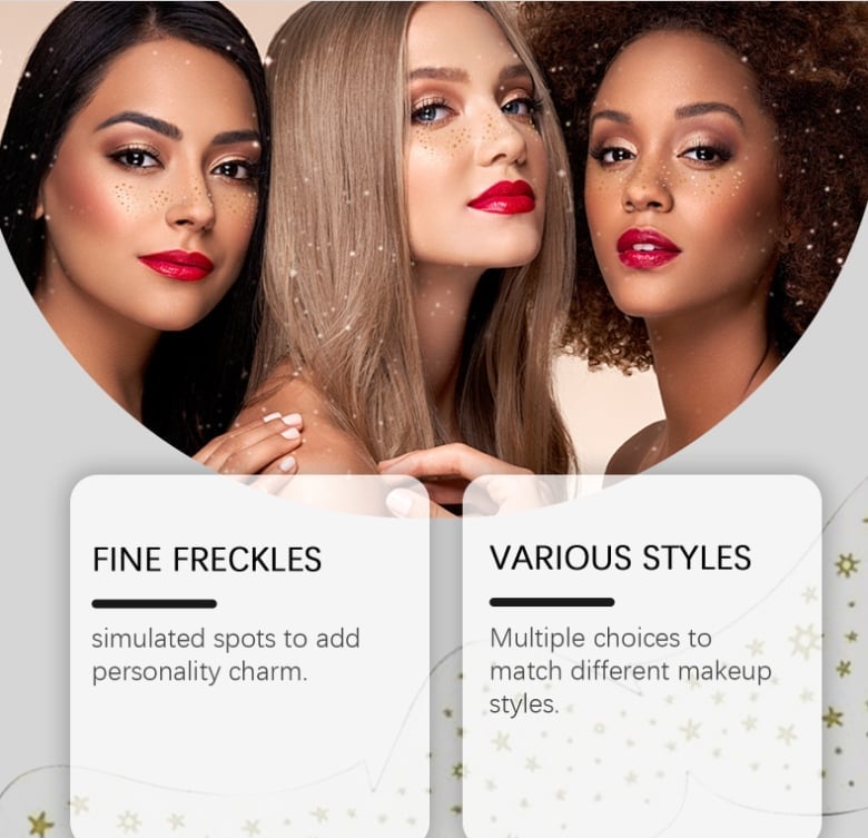 🔥Last Day Promotion 49% OFF-Glitter Skincare Freckles Face Tattoo