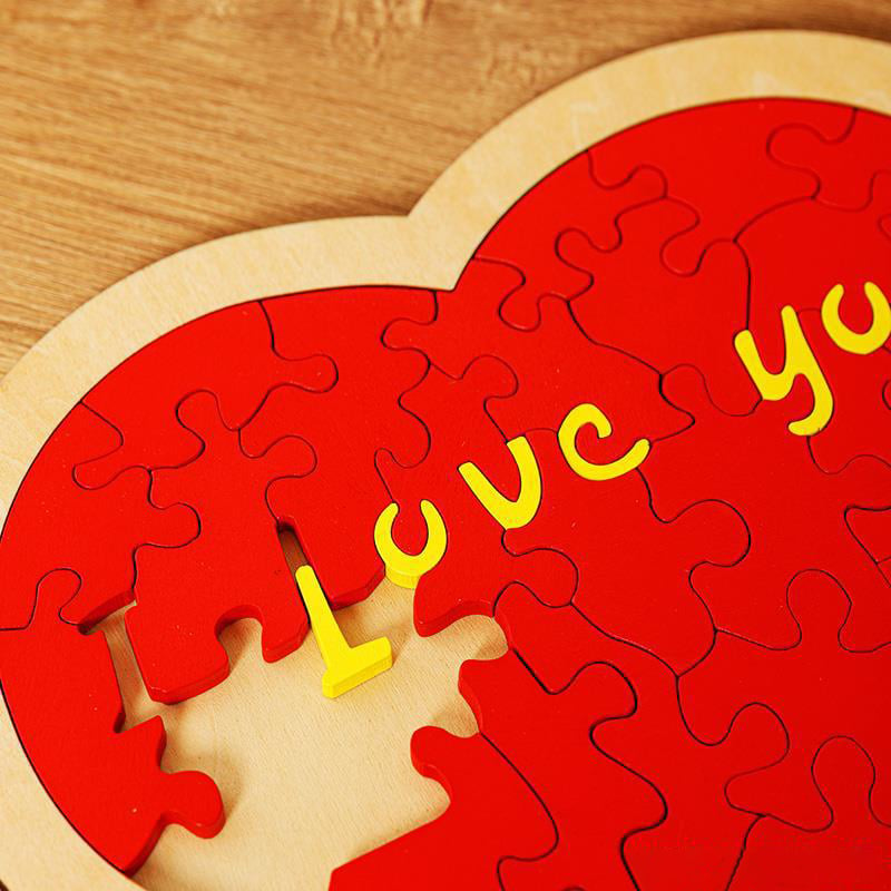 💖Valentine's Day Sale - 50%🎁 Heart Shape Puzzle|Say I Love You in 100 Languages