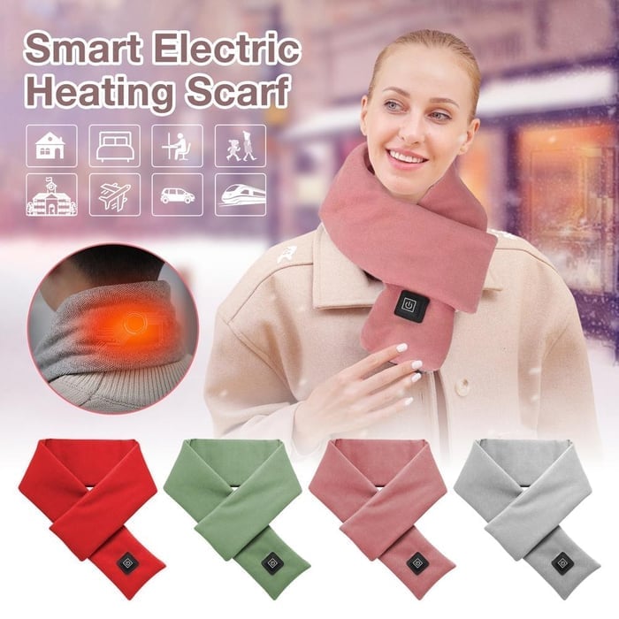 (Christmas Hot Sale- 48% OFF) Intelligent Electric Heating Scarf- Buy 3 Get Extra 15% OFF & Free Shipping