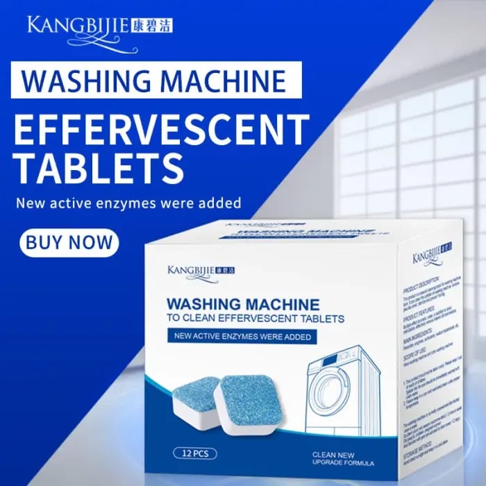 🔥Last Day Promotion - 60% OFF🎁🧴Washing Machine Cleaner Descaler💊