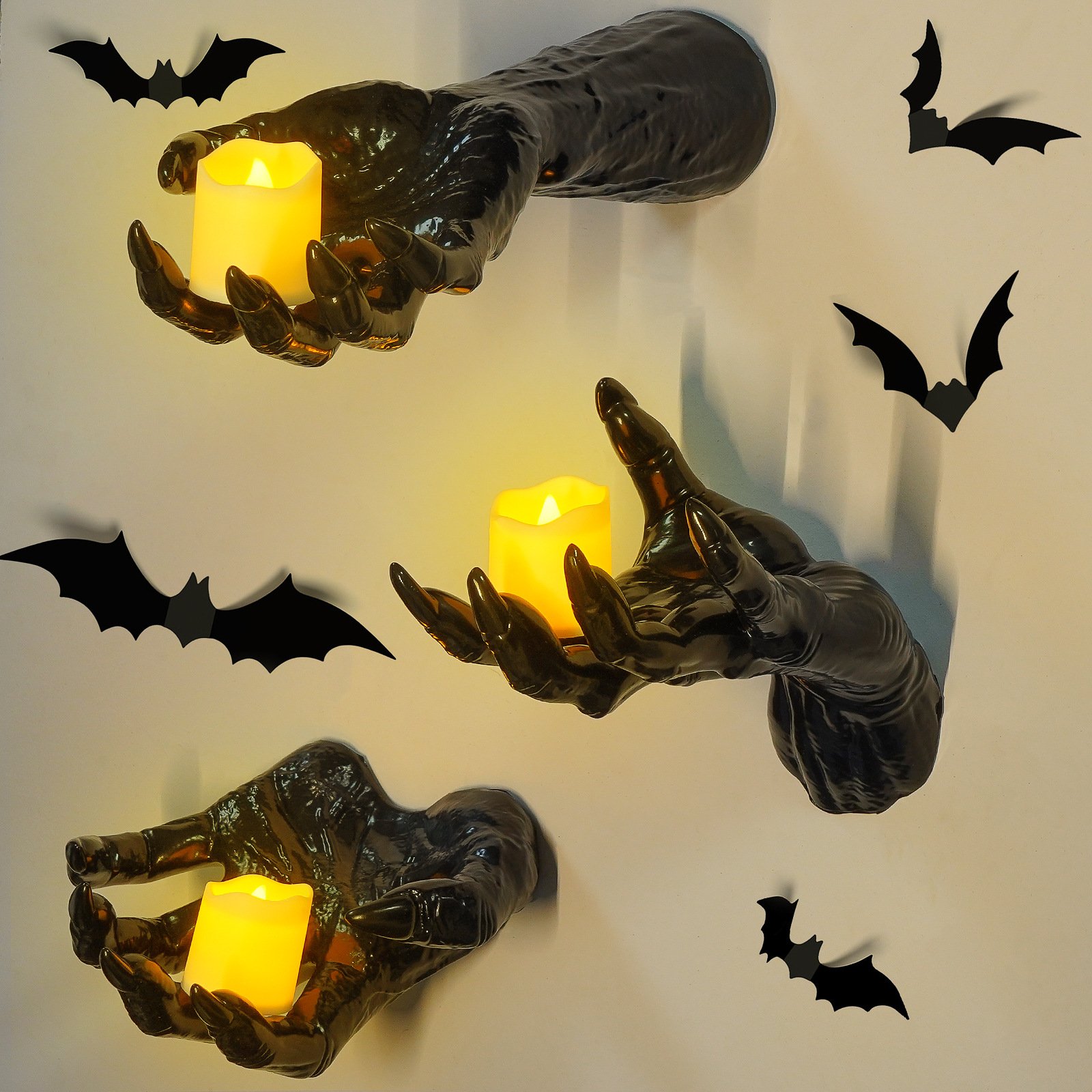 🔥Last Day Promotion 50% OFF🔥Halloween Wall-Mounted Scary Ghost Hand Decoration