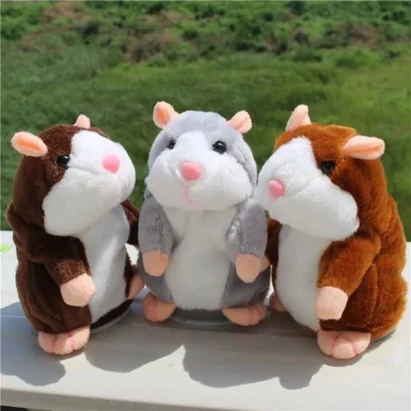 🔥Last Day Promotion - 60% OFF🎁Funny Talking Hamster Plush Toy🐹