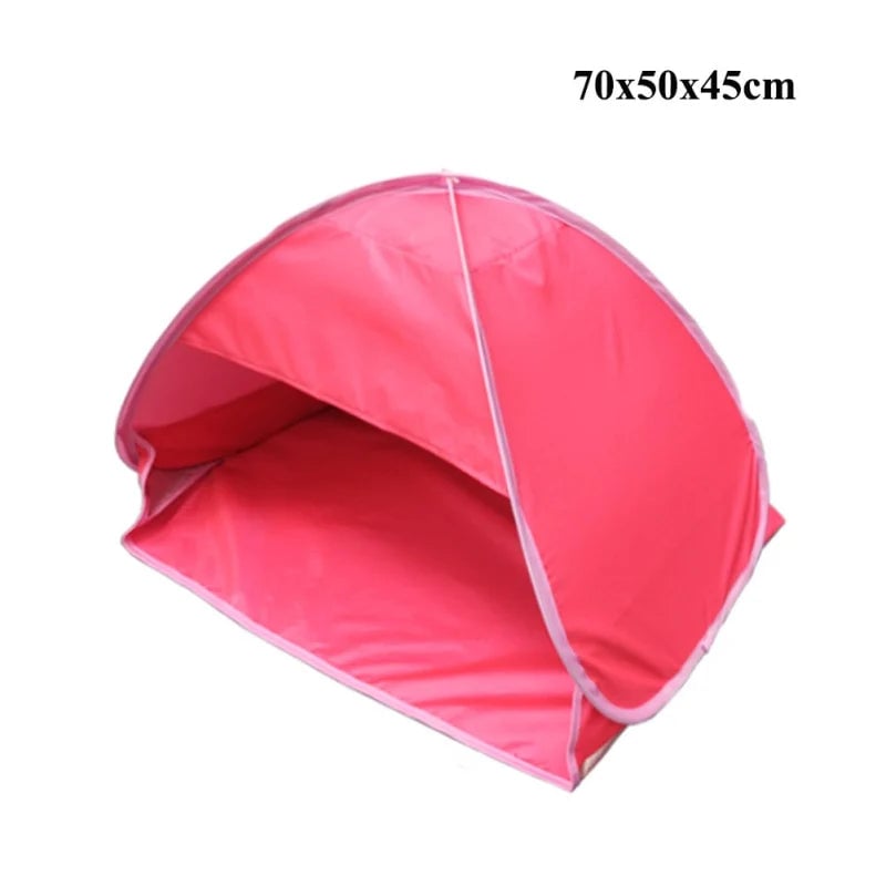 Pop-Up UV Sunshade Tent with Phone Holder
