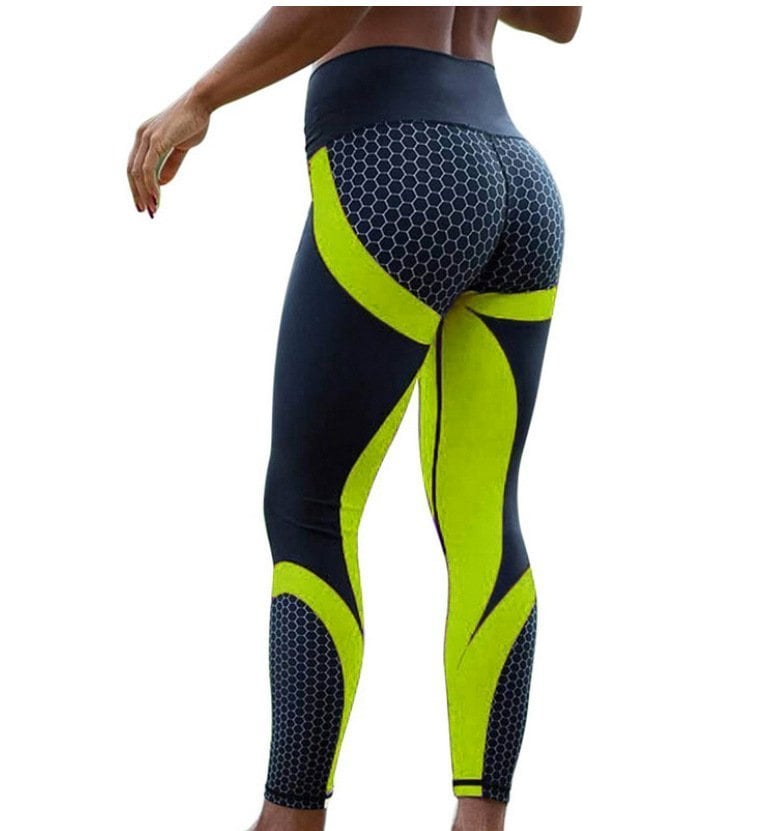 (🔥Last Day 50% OFF)🌹Colorblock Butt Lifting High Waist Sports Leggings💥