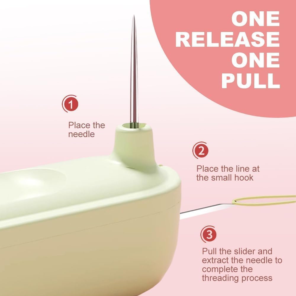 ❤️Gift ideas for Mother's Day 🤩Automatic Needle Threader, 2 in 1 Threading and Thread Removal Tools