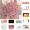 🔥Early Valentine's Day 50% OFF- 🦋DIY Butterfily Bouquets Material Package Bouquet