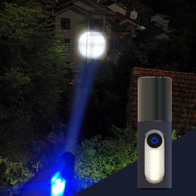 🔥Last Day Promotion 50% OFF🔥LED Rechargeable Tactical Laser Flashlight 80000 High Lumens-BUY 2  FREE SHIPPING