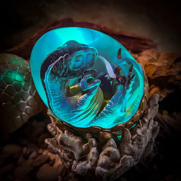 Last Day 50% OFF🔥Handmade Dinosaur Eggs Hatchlight