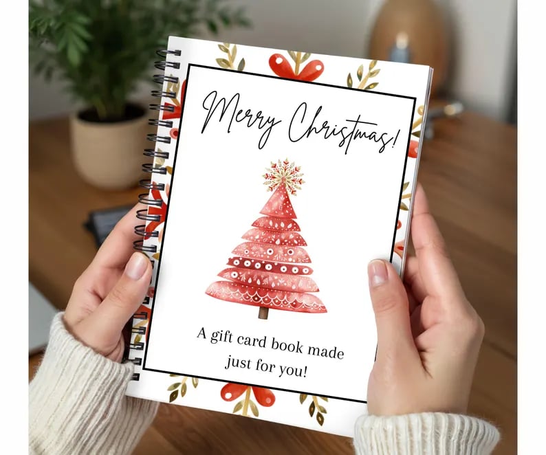 💥LAST DAY SALE 50% OFF💥Christmas Gift Card Book