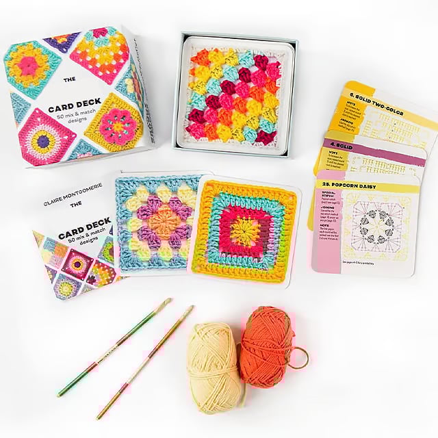 🔥Last Day Promotion 50% OFF🔥[50 Unique Designs]Granny Square Crochet Card Set