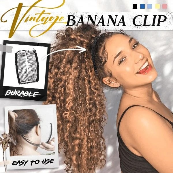 New Year's Promo-50% OFF🔥Vintage Banana Hair Clip