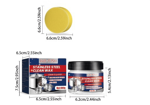 🔥Last Day Promotion - 60% OFF🎁Magical Nano-Technology Stainless Steel Cleaning Paste