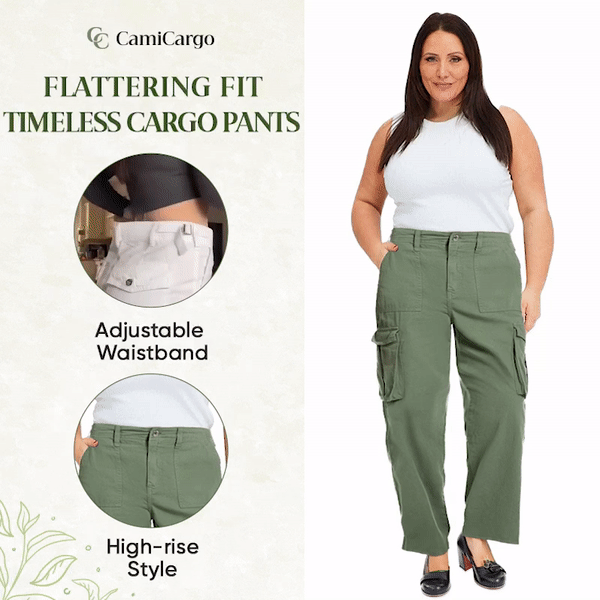 2023 Adjustable Straight Fit Cargo Pants(Buy 2 Free Shipping)