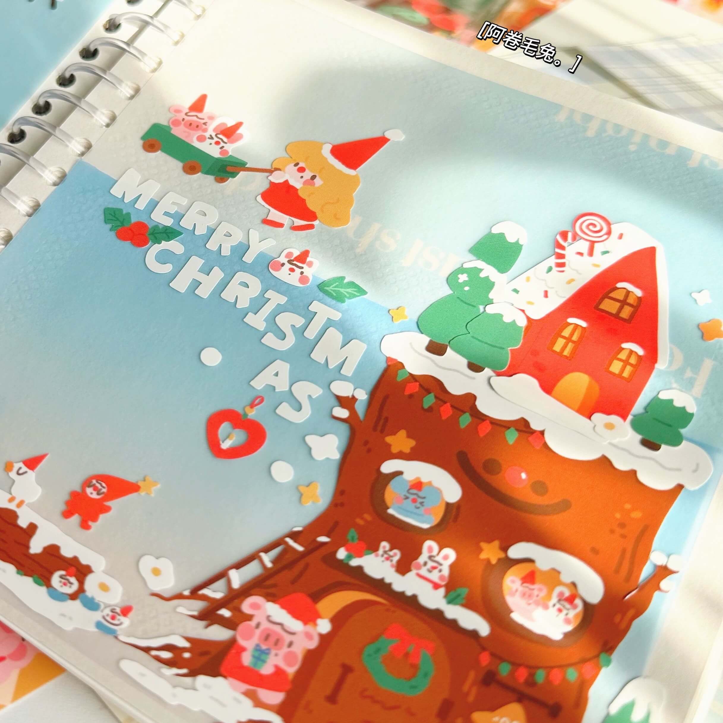 Christmas Stickers|Scrapbook Stickers|Sticker Sheet|Journal Stickers