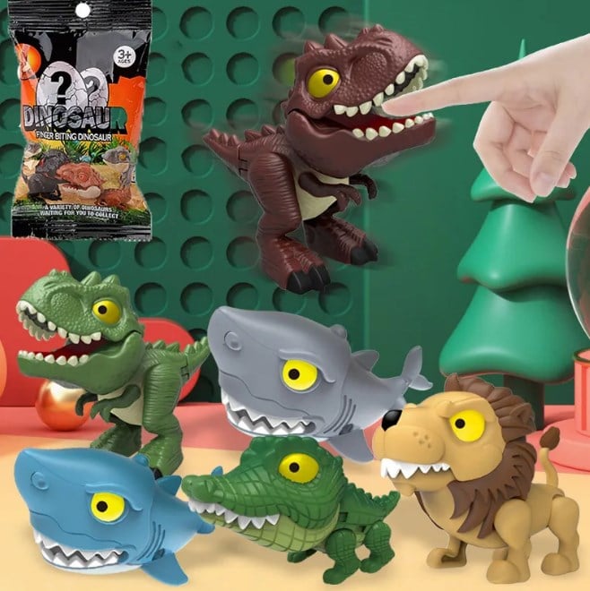 🎁2023-Christmas Hot Sale🎁50% OFF- Finger Biting Dinosaur Toy