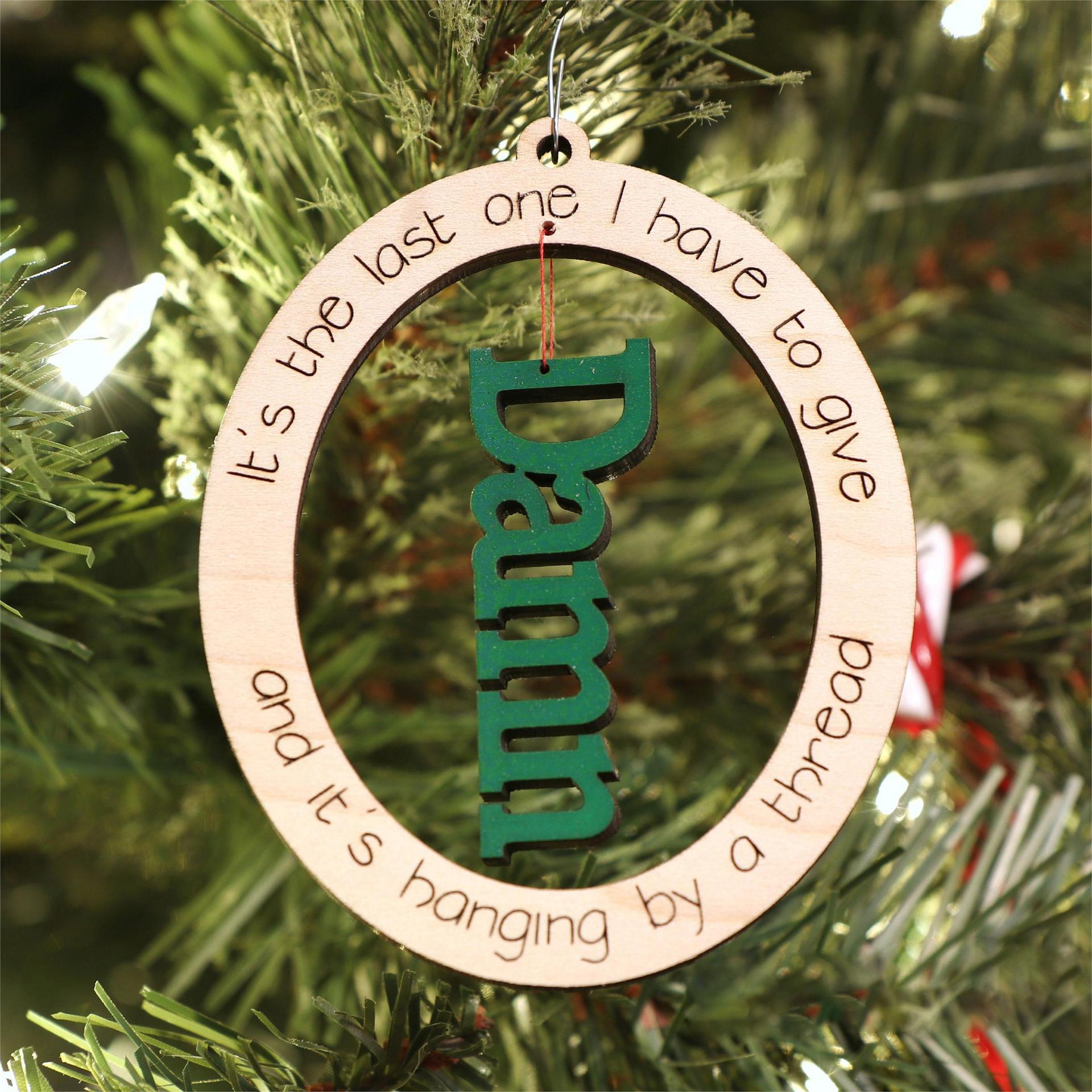 🔥Hot Sale 49% OFF - Last F*ck Ornament