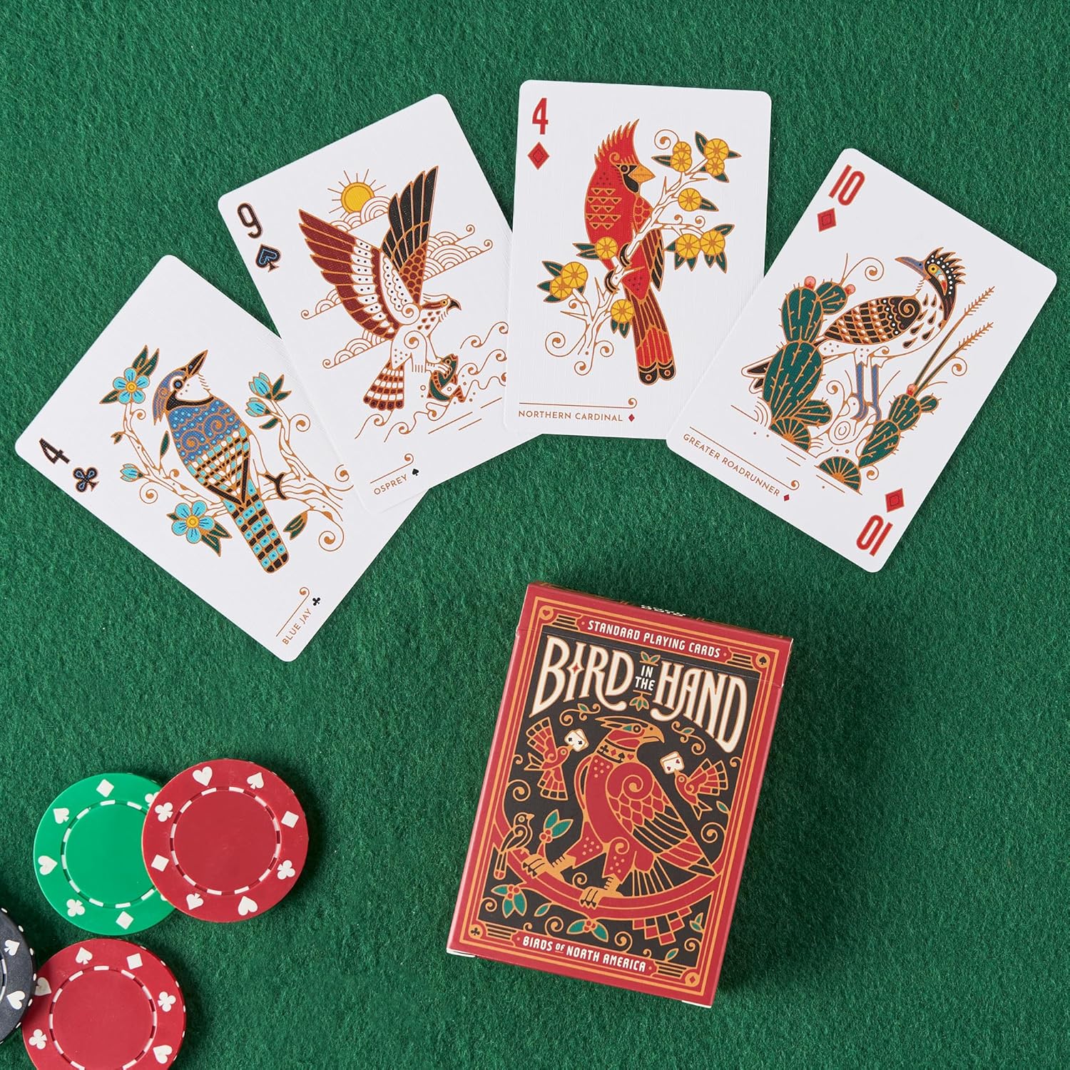 🔥Last Day 50% OFF🔥 North American Birds Playing Cards