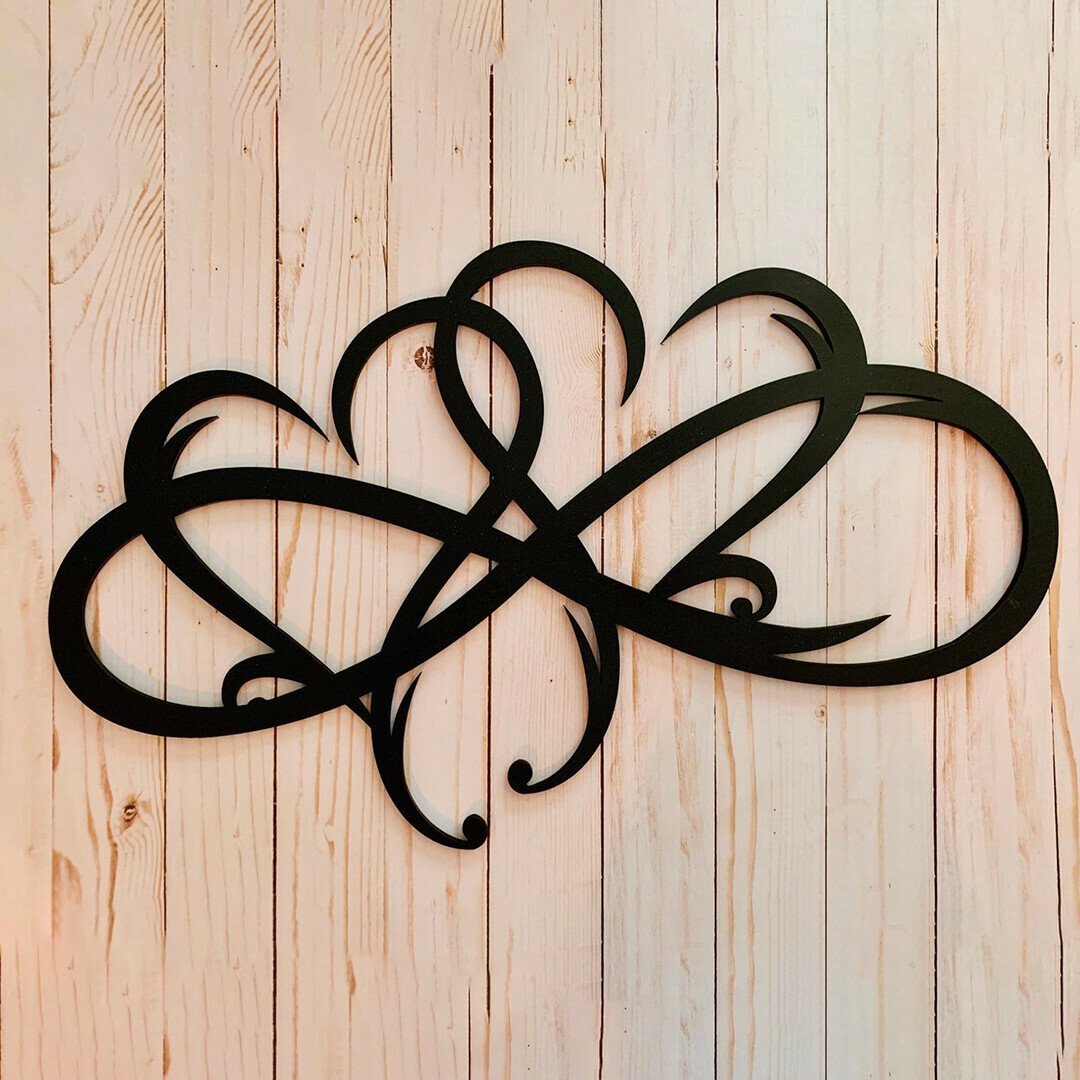 ✝️100% Handmade Infinity heart-Steel wall decor Metal Wall art(𝐂𝐡𝐚𝐝 𝐒𝐦𝐢𝐭𝐡 𝐇𝐚𝐧𝐝𝐦𝐚𝐝𝐞®)