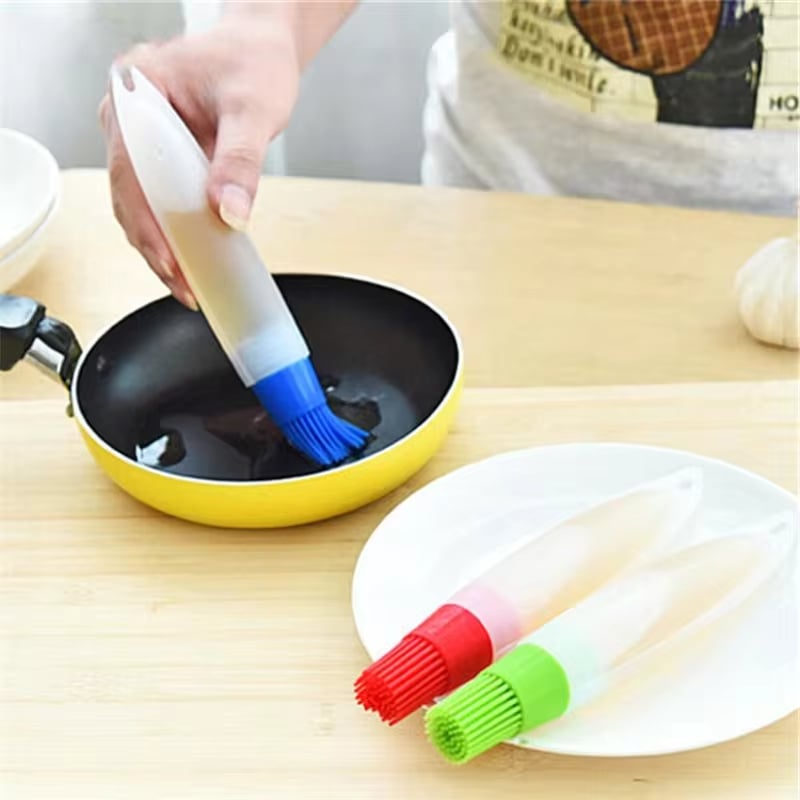 Squid Shape Silicone Oil Bottle Brush