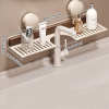 ⏰LAST DAY SALE 50% OFF💥No-Drill Walnut Aluminum Faucet Rack