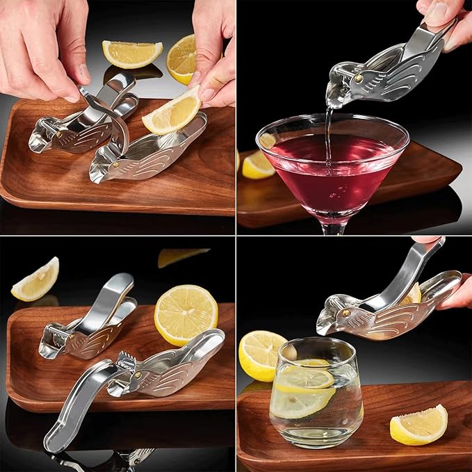 🌲Early Christmas Sale - Stainless Steel Bird Shape Lemon Juicer