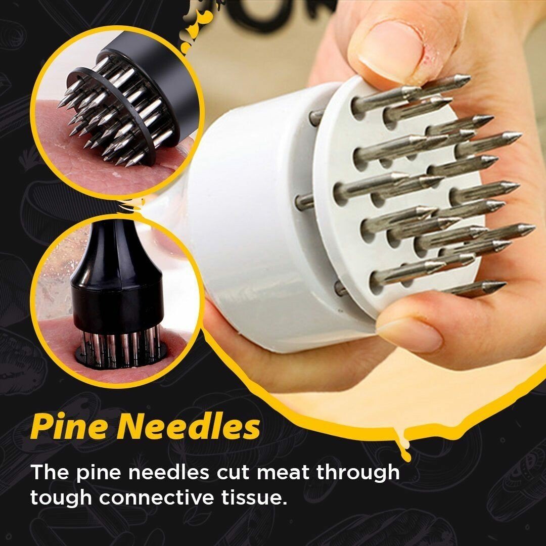 🔥Last Day Promotion - 70% OFF🎁Stainless Steel Meat Tenderizer Needle 21 Pin Steak BBQ Kitchen Cooking Tool