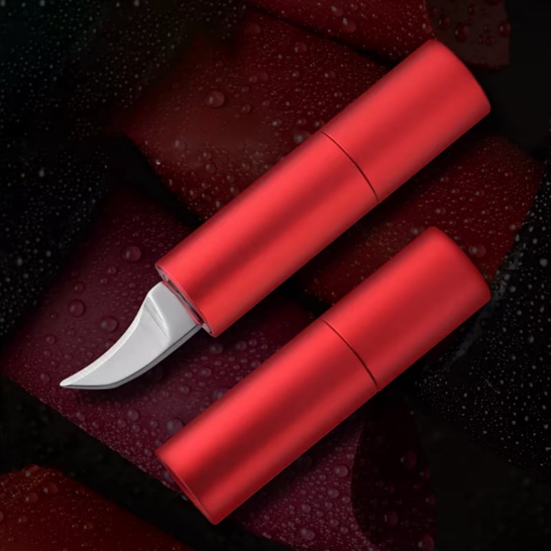 New Creative Portable Flaming Red Lips Keychain Knife EDC Gadgets Keychain Pendant