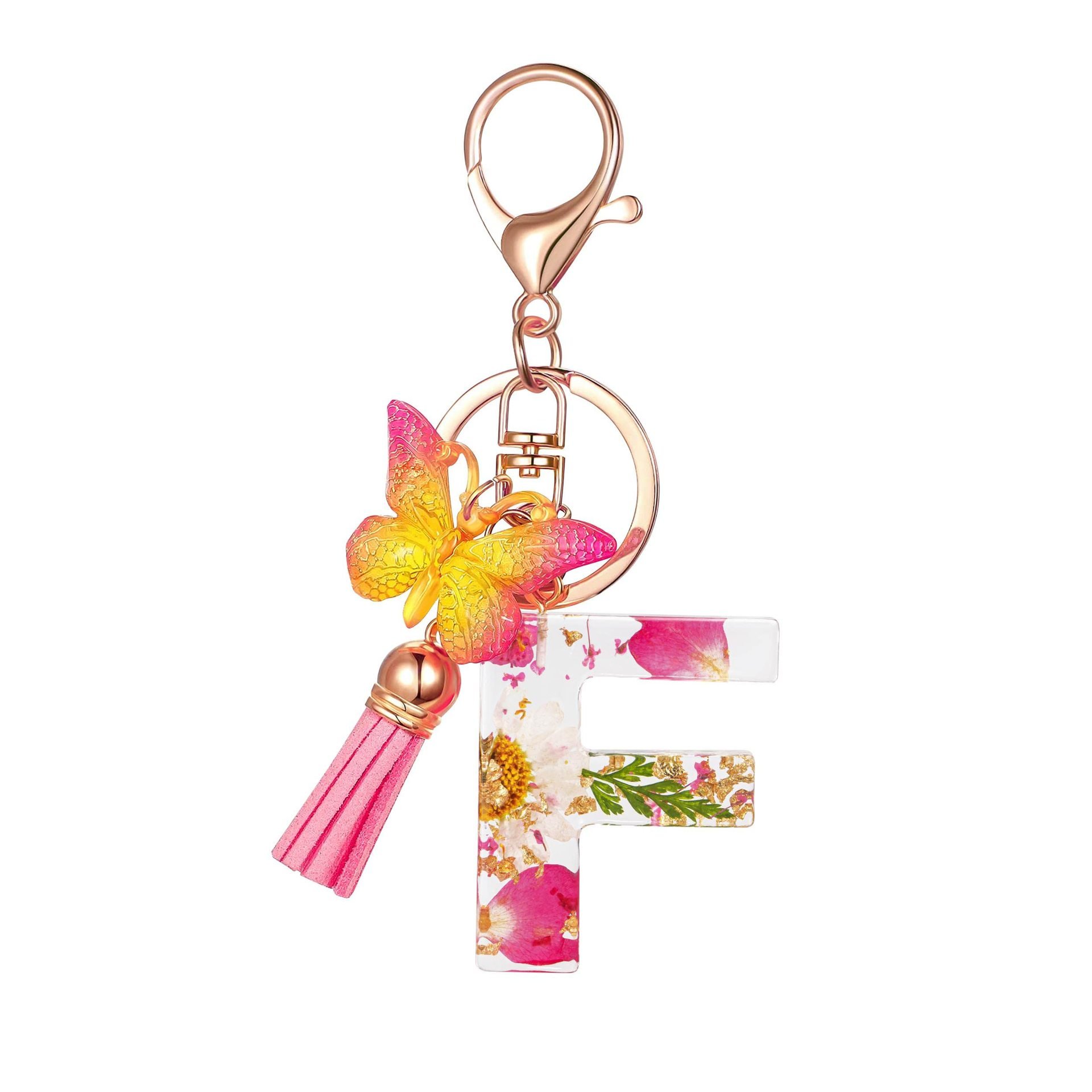 💥Special Offer - 🌼Initial Letter Keychains🦋