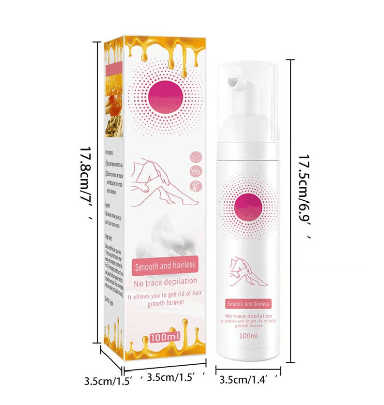 Smooth as Honey: Mousse Hair Removal Spray
