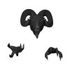 Handmade- 🐂Wall-mounted Baphomet Head and Hands (BUY 2 GET FREESHIPPING)