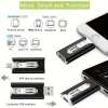 Last Day Promotion 70% OFF - 🔥32~256GB Micro USB + 8 Pin + USB 3.0 4 in 1 Mobile Phone Computer U-Disk