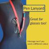 🔥LAST DAY 50% OFF -👩‍🏫Plain Fabric Pen Lanyards