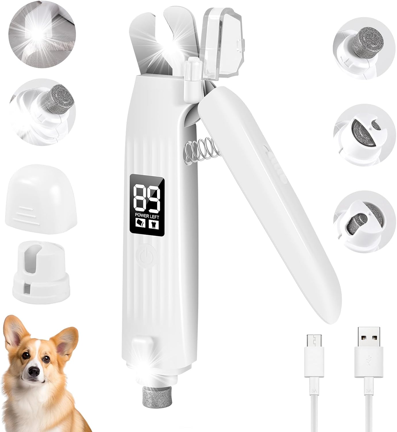 🐾2 in 1 - Krallenschneider für Katzen und Hunde✨