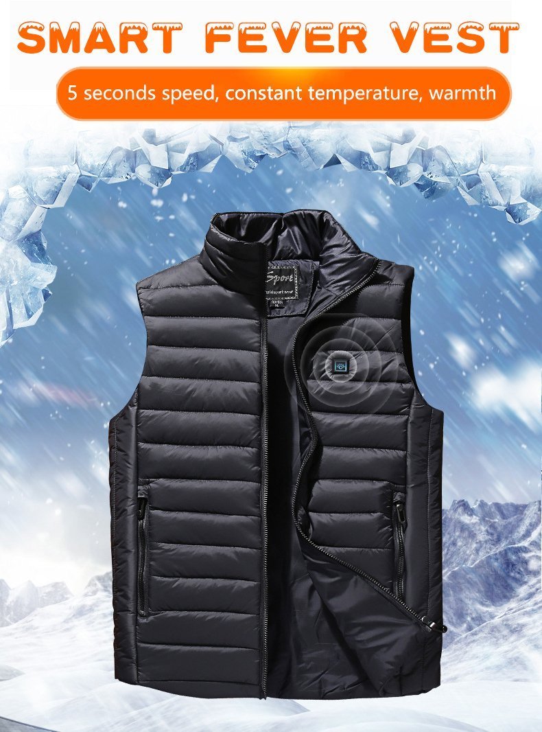 🔥Great Xmas Gift-50% OFF🎄-Unisex Warming Heated Vest-Buy 2 Get Extra 10% OFF+FREE SHIPPING✈